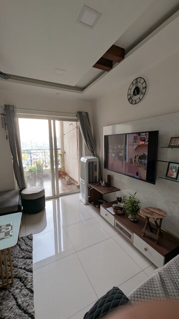 Living Room in 2 BHK Apartment at Paranjape Richmond Park, Rahatani – for Rent