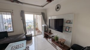 Living Room in 2 BHK Apartment at Paranjape Richmond Park, Rahatani – for Rent