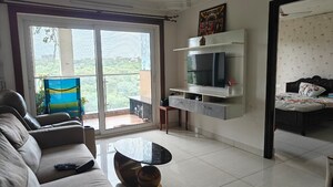 Living Room in 3 BHK Apartment at Sumadhura Acropolis, Gachibowli – for Rent