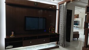Living Room in 3 BHK Apartment at Sumadhura Acropolis, Gachibowli – for Rent