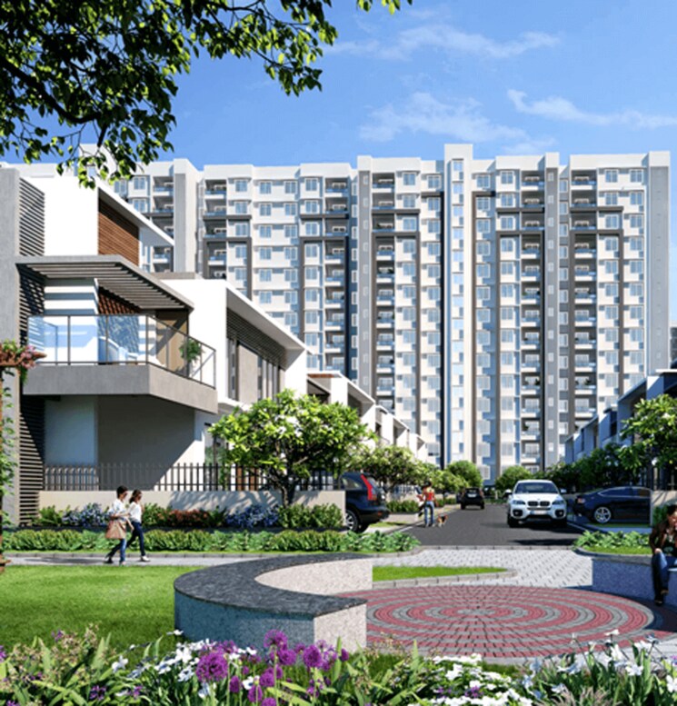 Exterior View, gera-world-of-joy 3 Bedroom 1059 Sq.Ft. Apartment In Kharadi Pune 9224552