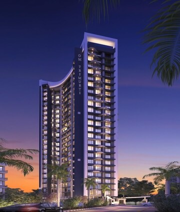 1 BHK Apartment – Exterior View View at Je And Vee Om Trimurti, Malad East - for Sale