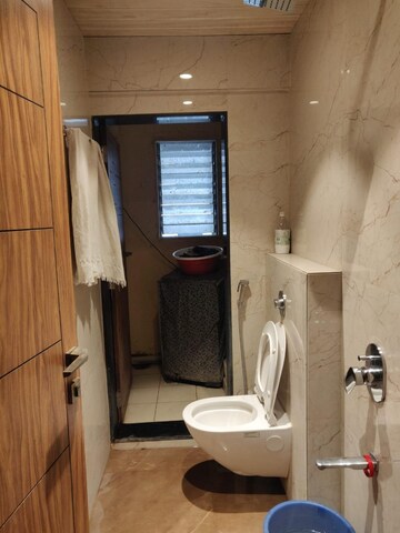 Master Bedroom in 1 BHK Apartment at Puranik Hometown, Ghodbunder Road – for Rent