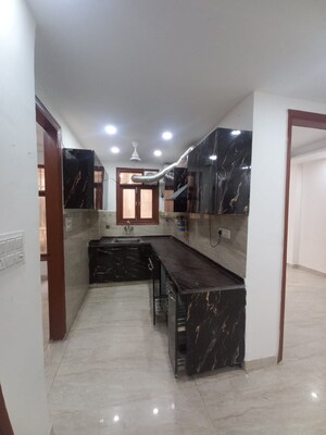 Kitchen in 2 BHK Builder Floor at Chattarpur – for Rent
