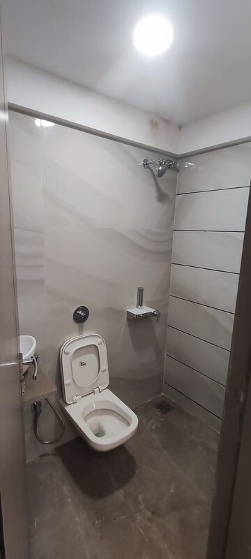 Bathroom in 1 BHK Apartment at Gurukrupa Ekatvam, Vikhroli East – for Rent