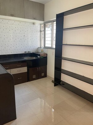 Kitchen in 2 BHK Apartment at Spring Glory Co-Operative Society, Kharadi – for Rent