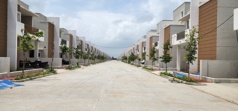 Exterior View, aurobindo-sansa-county 3 Bedroom 2500 Sq.Ft. Villa In Peeranchuruvu Hyderabad 9224648