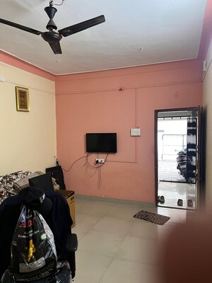 Living Room in 2 BHK Apartment at Wadgaon Sheri – for Rent