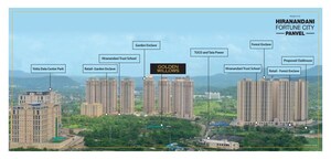 3 BHK Apartment – Exterior View View at Hiranandani Fortune City, New Panvel - for Sale