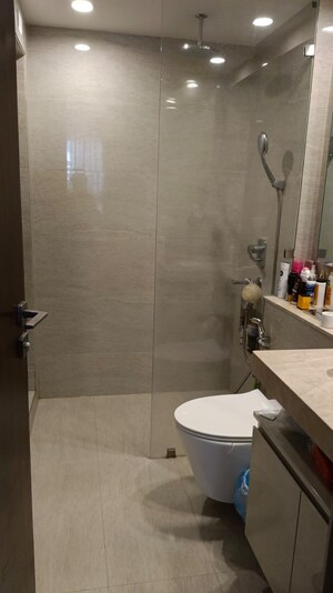 Bathroom in 2 BHK Apartment at Hiranandani Castle Rock Wing C And D, Powai – for Rent
