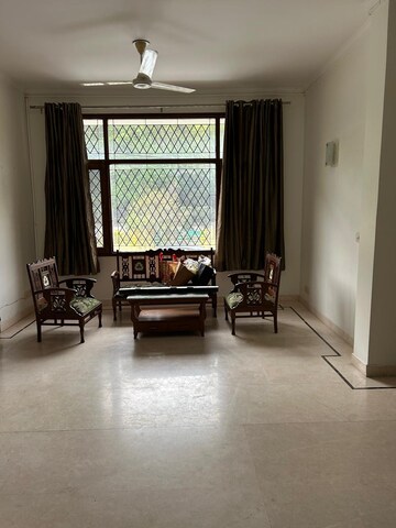 Living Room in 3 BHK Builder Floor at Greater Kailash I – for Rent