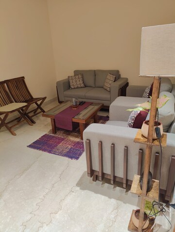 Living Room in 2 BHK Builder Floor at Lajpat Nagar ii – for Rent