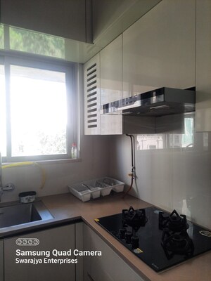 Kitchen in 1 BHK Apartment at Hiranandani Sorrento, Powai – for Rent