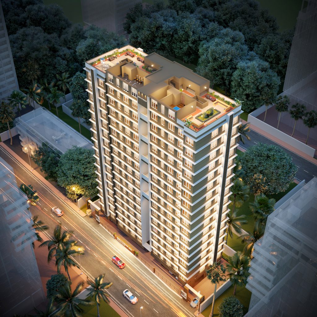 1 BHK + Extra Room 333 Sq.Ft. Apartment in DD Umiya Parijat