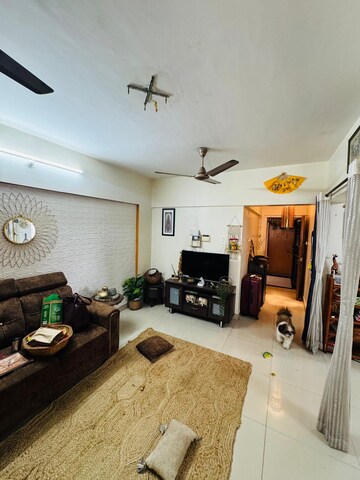 Living Room in 3 BHK Apartment at B.U.Bhandari Everglade, Kharadi – for Rent