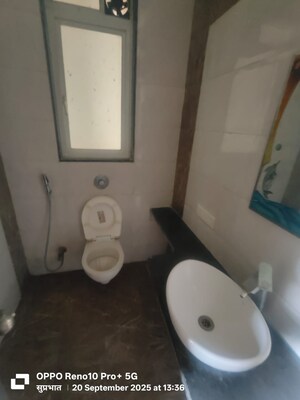 Bathroom in 3 BHK Apartment at B.U.Bhandari Everglade, Kharadi – for Rent