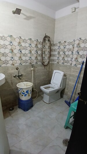 Bathroom in 3 BHK Apartment at Zakir Nagar – for Sale