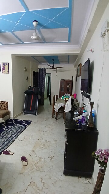 Dining Room in 3 BHK Apartment at Zakir Nagar – for Sale