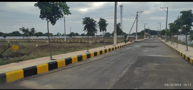 Exterior View, real-rainbow-county  182 Sq.Yd. Plot In Pulimamidi Hyderabad 9224794