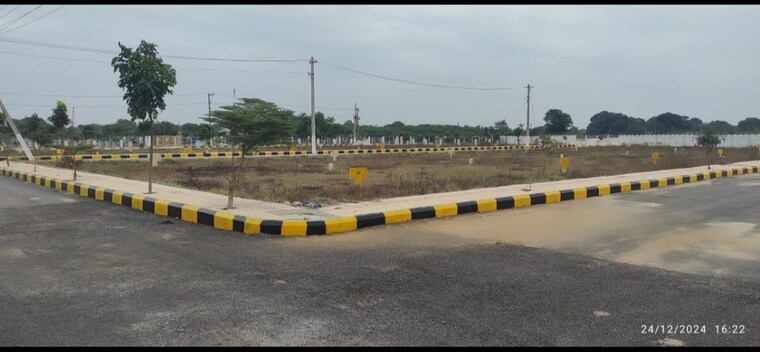 Exterior View, real-rainbow-county  242 Sq.Yd. Plot In Pulimamidi Hyderabad 9224797