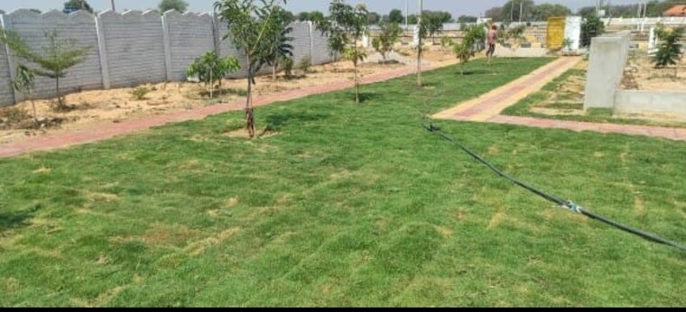 Garden, real-rainbow-county  242 Sq.Yd. Plot In Pulimamidi Hyderabad 9224797