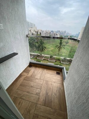 Balcony in 2 BHK Apartment at VJ YashOne Infinitee, Tathawade – for Rent