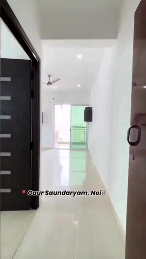 Building Lobby in 3 BHK Apartment at Gaur Saundaryam, Tech Zone 4 Greater Noida – for Sale