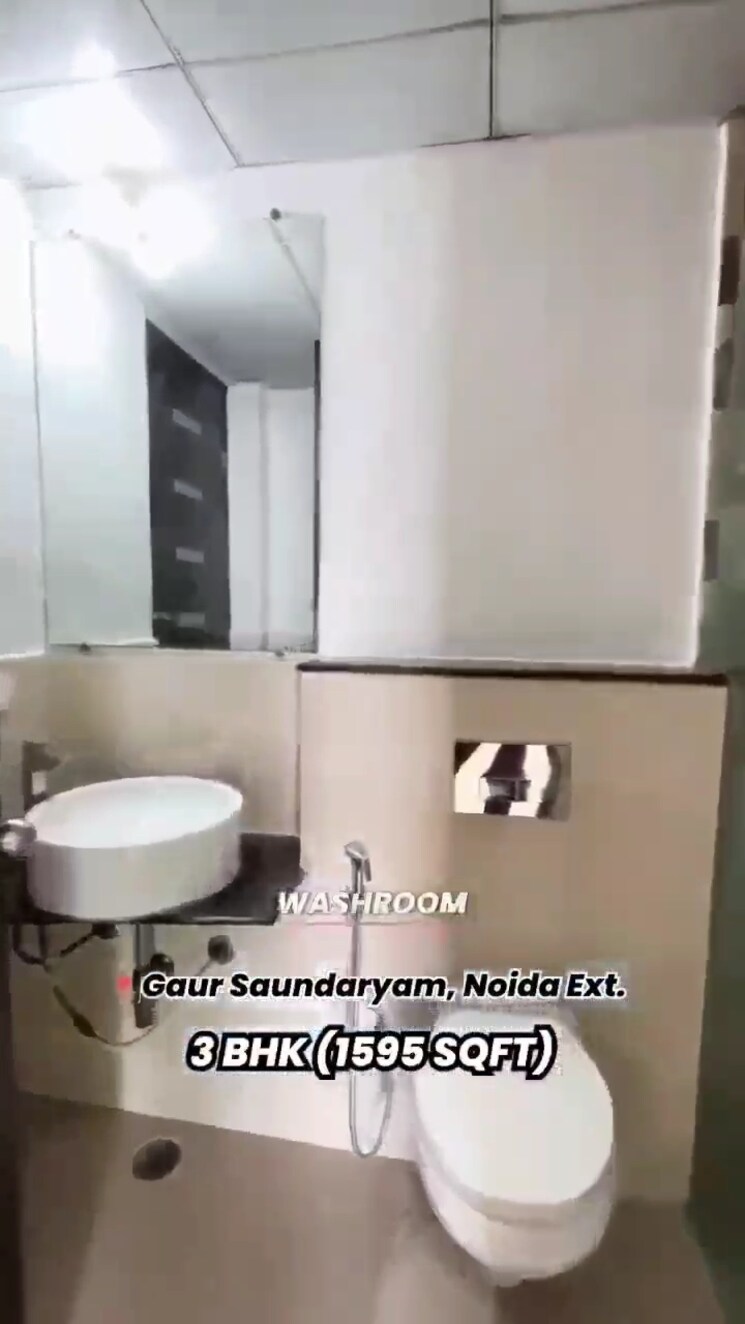 Bathroom, gaur-saundaryam 3 Bedroom 892 Sq.Ft. Apartment In Tech Zone 4 Greater Noida Greater Noida 9224806