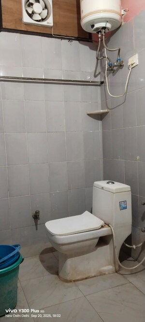 Bathroom in 1 BHK Builder Floor at Govindpuri – for Rent