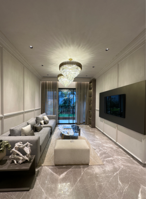 Building Lobby in 3 BHK Apartment at Bharat Auravistas, Mhada Colony – for Sale