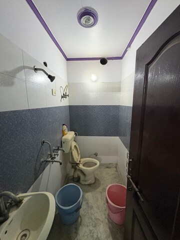 Bathroom in 3 BHK Builder Floor at Himgiri Enclave, Burari – for Sale