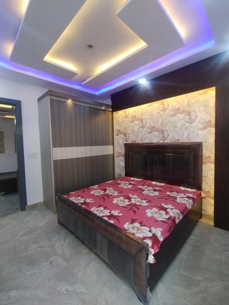 Bedroom, neelkanth-apartment-ii 3 Bedroom 1000 Sq.Ft. Builder Floor In Burari Delhi 9224997