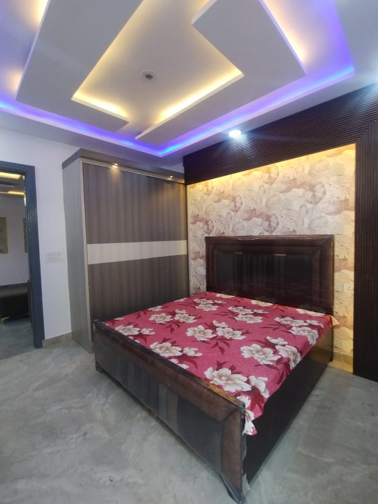 Bedroom, neelkanth-apartment-ii 3 Bedroom 1000 Sq.Ft. Builder Floor In Burari Delhi 9224997