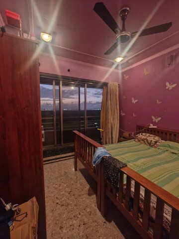 Bedroom in 2 BHK Apartment at Beverly Park, Nerul – for Sale