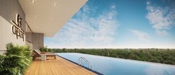 Swimming Pool in 3 BHK Apartment at Candeur Crescent, Serilingampally – for Sale