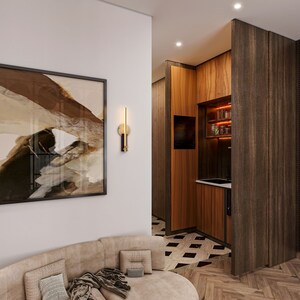 Living Room in 3 BHK Builder Floor at Vihaan Homes, Sector 1 Greater Noida – for Sale