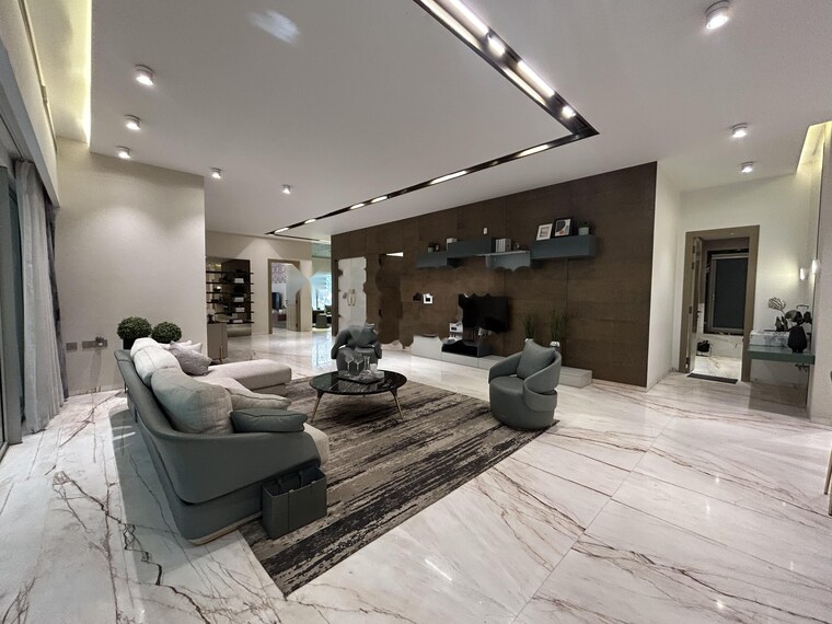 Living Room, sri-fortune-sonthalia-sky-villas 4 Bedroom 7338 Sq.Ft. Apartment In Kokapet Hyderabad 9225053