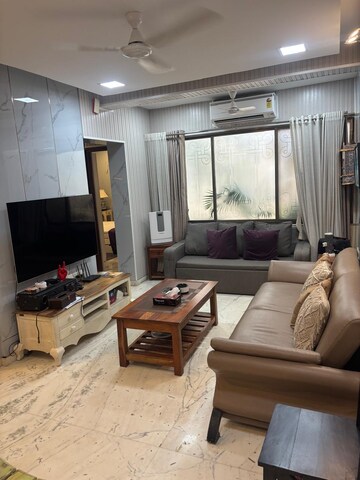 Living Room in 1 BHK Apartment at Bandra West – for Rent