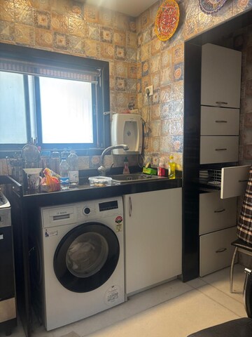 Kitchen in 1 BHK Apartment at Bandra West – for Rent