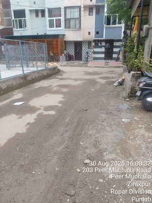 Balcony in 2.5 BHK Independent House at Dhakoli – for Rent