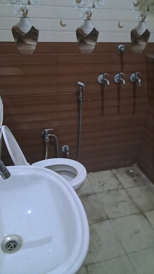 Bathroom in 2 BHK Builder Floor at Manu Marg – for Rent