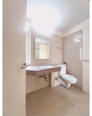 Bathroom in 4 BHK Apartment at Emaar Palm Hills, Sector 77 – for Sale