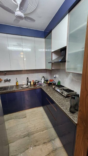 Kitchen in 3 BHK Builder Floor at Harit Vihar RWA, Burari – for Rent