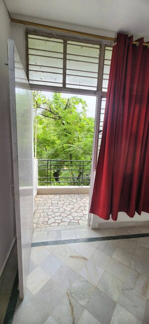 Balcony in 3 BHK Builder Floor at Himgiri Enclave, Burari – for Rent