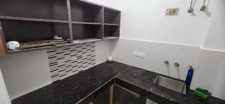 Kitchen, himgiri-enclave 3 Bedroom 800 Sq.Ft. Builder Floor In Burari Delhi 9225241