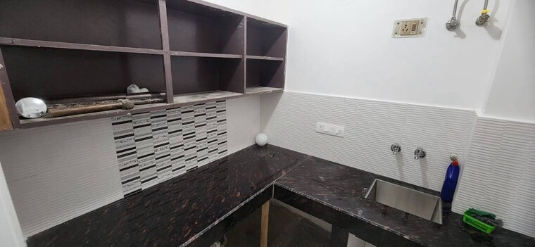 Kitchen, himgiri-enclave 3 Bedroom 800 Sq.Ft. Builder Floor In Burari Delhi 9225241