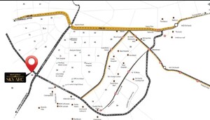 4 BHK Apartment – Map Location View at Smart World Sky Arc, Sector 69 - for Sale