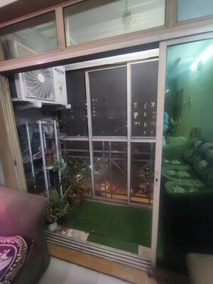 Balcony in 1 BHK Apartment at Silver Crown, Kanakia Road – for Rent