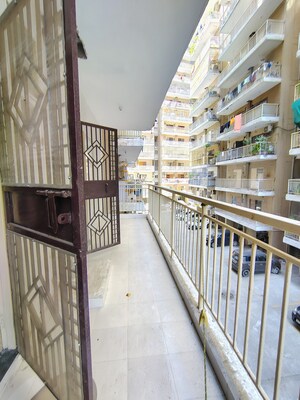 Balcony in 3 BHK Apartment at Adore Happy Homes, Sector 86 – for Rent