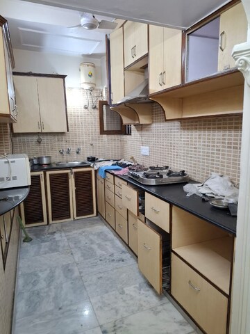Kitchen in 2 BHK Builder Floor at Greater Kailash Part 3 – for Rent